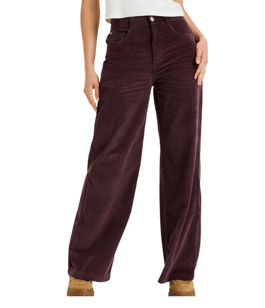 Roxy Surf On Cloud Cord Pants Huckleberry
