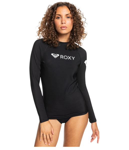 Roxy Heater Long Sleeve Surf Tee Anthracite