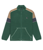 Quiksilver Clean Coast Block Full Zip Polar Fleece Trekking Green