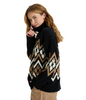 SALTWATER LOVER TURTLE NECK SWEATER - ANTHRACITE
