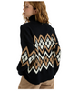 SALTWATER LOVER TURTLE NECK SWEATER - ANTHRACITE