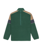 CLEAN COAST BLOCK FULL ZIP POLAR FLEECE - TREKKING GREEN