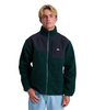 SHALLOW WATER FULL ZIP POLAR FLEECE  - TREKKING GREEN HEATHER