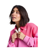 CROSS YOUR MIND PULLOVER FLEECE - HONEY SUCKLE