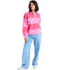 CROSS YOUR MIND PULLOVER FLEECE - HONEY SUCKLE