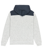 KELLER BLOCK ZIP - LIGHT GREY HEATHER
