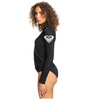 ROXY HEATER LONG SLEEVE SURF TEE - ANTHRACITE