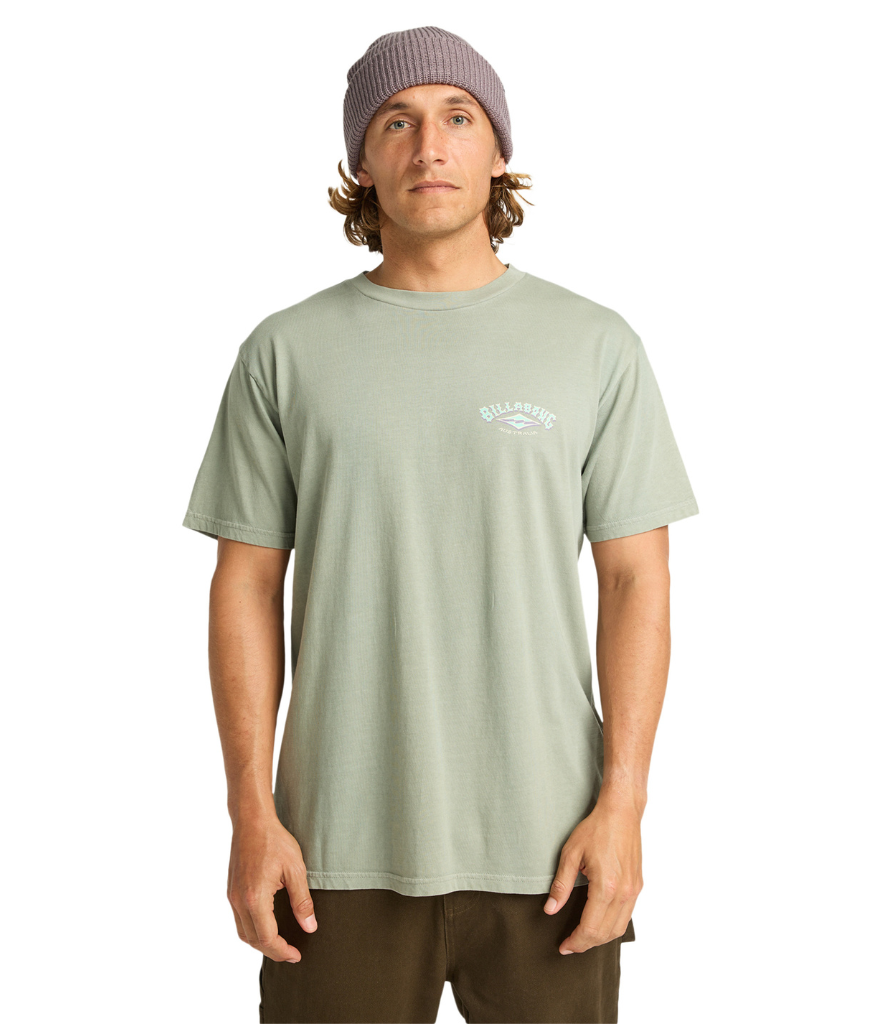 ARCH WW SHORT SLEEVE TEE - GREY GREEN