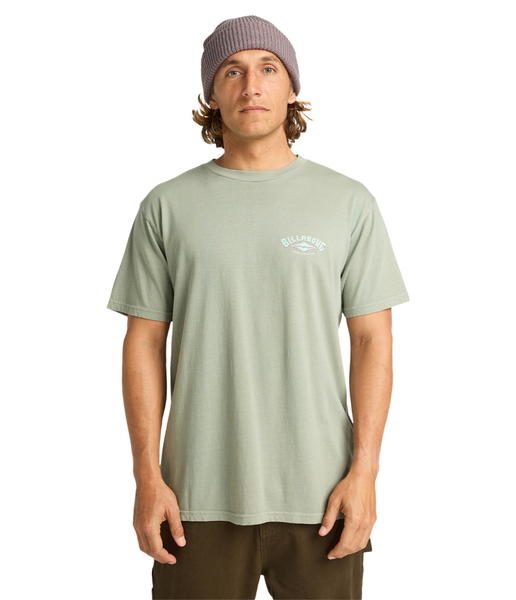 ARCH WW SHORT SLEEVE TEE - GREY GREEN