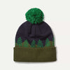 BEESTON WATERPROOF COLD WEATHER SCENIC BOBBLE HAT - NAVY