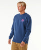 MEN'S WETSUIT ICON CREW - WASHED NAVY