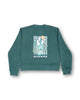 TRAILHEAD CROPPED CREW - MARINE