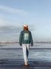 TRAILHEAD CROPPED CREW - MARINE