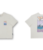 SOLACE CROPPED TEE - OFF WHITE