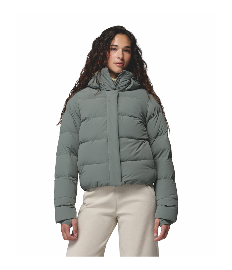 AMAZE PUFF HOODED JACKET WOMEN'S - SEDONA SAGE
