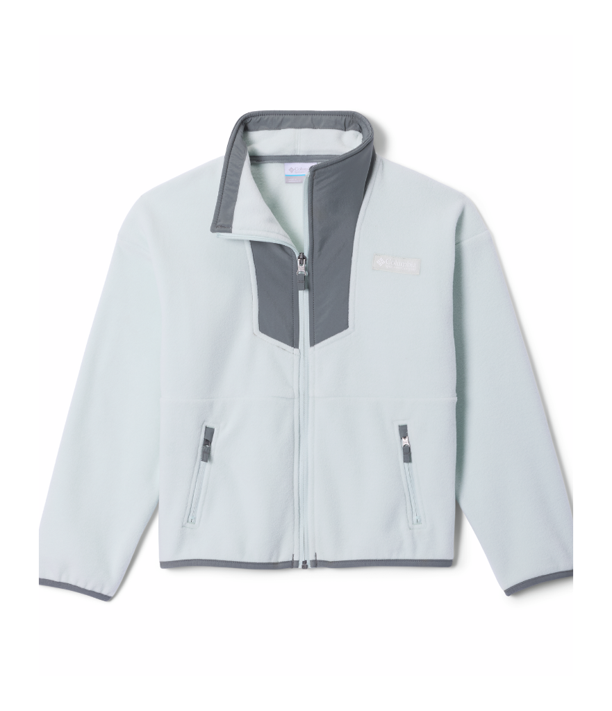 SEQUOIA GROVE FULL ZIP FLEECE (AGES 4-8) - TEA LIGHT, SEDONA SAGE