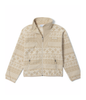 SEQUOIA GROVE PRINTED FULL ZIP FLEECE - ANCIENT FOSSIL (AGES 4-8)