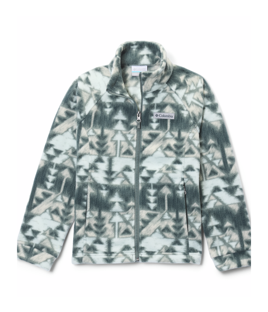 BENTON SPRINGS II PRINTED FLEECE - SEDONA SAGE SKETCHUP