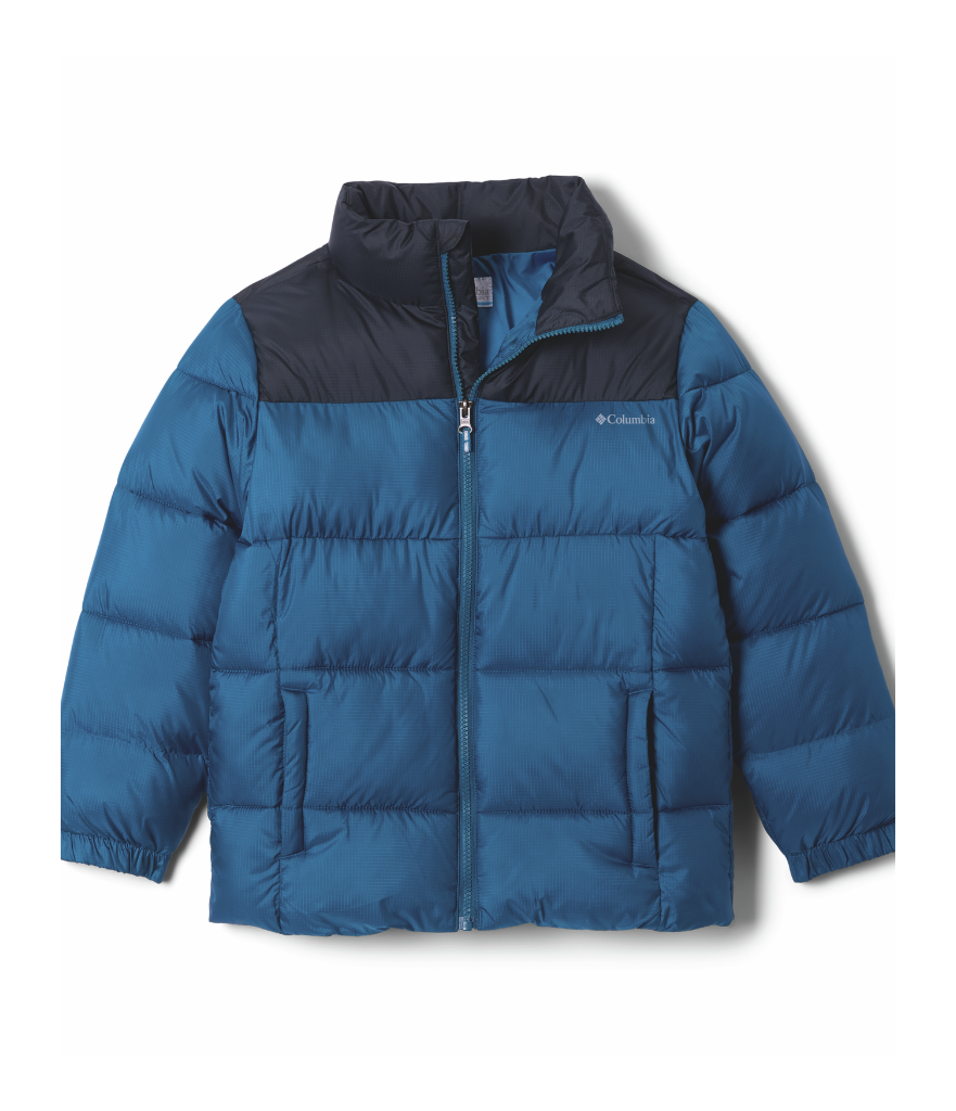 PUFFECT II JACKET (AGES 10-20) - PHOENIX BLUE, BLACK