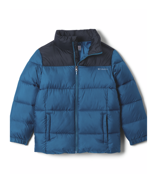 PUFFECT II JACKET (AGES 4-8) - PHOENIX BLUE, BLACK
