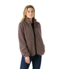COVE DEEP PILE FLEECE JACKET WOMEN'S - PLUM TRUFFLE