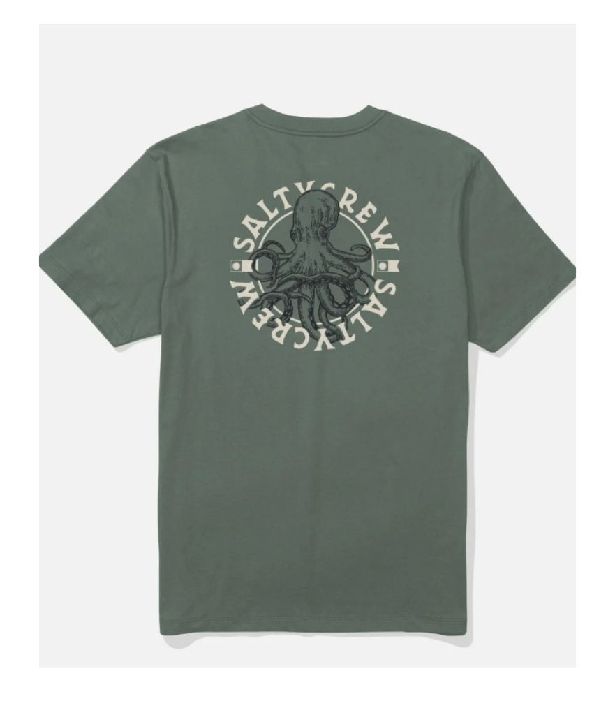 TENTACLES SHORT SLEEVE TEE - LAUREL WREATH