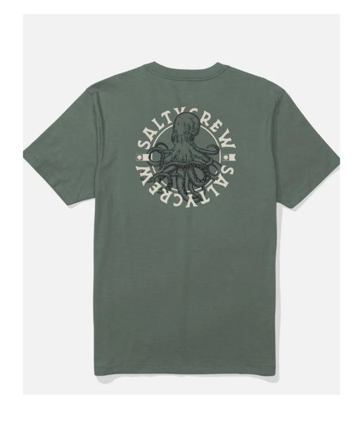TENTACLES SHORT SLEEVE TEE - LAUREL WREATH