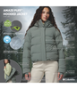 AMAZE PUFF HOODED JACKET WOMEN'S - SEDONA SAGE