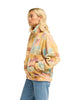 Billabong Women's First Light Half-Zip Fleece – White Cap