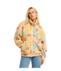 Billabong Women's First Light Half-Zip Fleece – White Cap