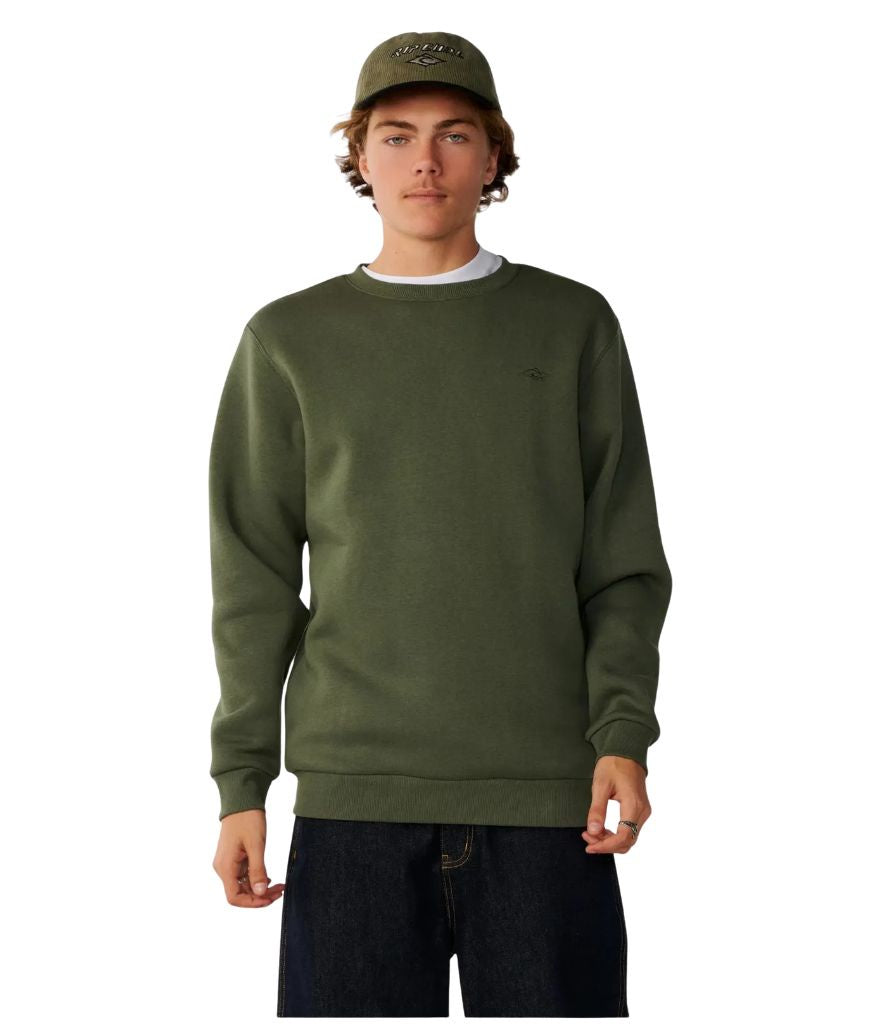 CLASSIC SURF CREW MEN'S - DARK OLIVE