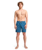 EVERY OTHER DAY LAY BACK SWIM SHORTS - REAL TEAL