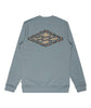 FOUNDATION CREW SWEATER - WASHED BLUE