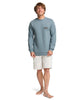 FOUNDATION CREW SWEATER - WASHED BLUE
