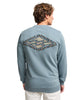 FOUNDATION CREW SWEATER - WASHED BLUE