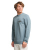 FOUNDATION CREW SWEATER - WASHED BLUE