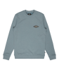 FOUNDATION CREW SWEATER - WASHED BLUE