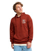 FOUNDATION PULL OVER HOODIE - FIRED RED