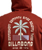 FOUNDATION PULL OVER HOODIE - FIRED RED