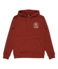 FOUNDATION PULL OVER HOODIE - FIRED RED