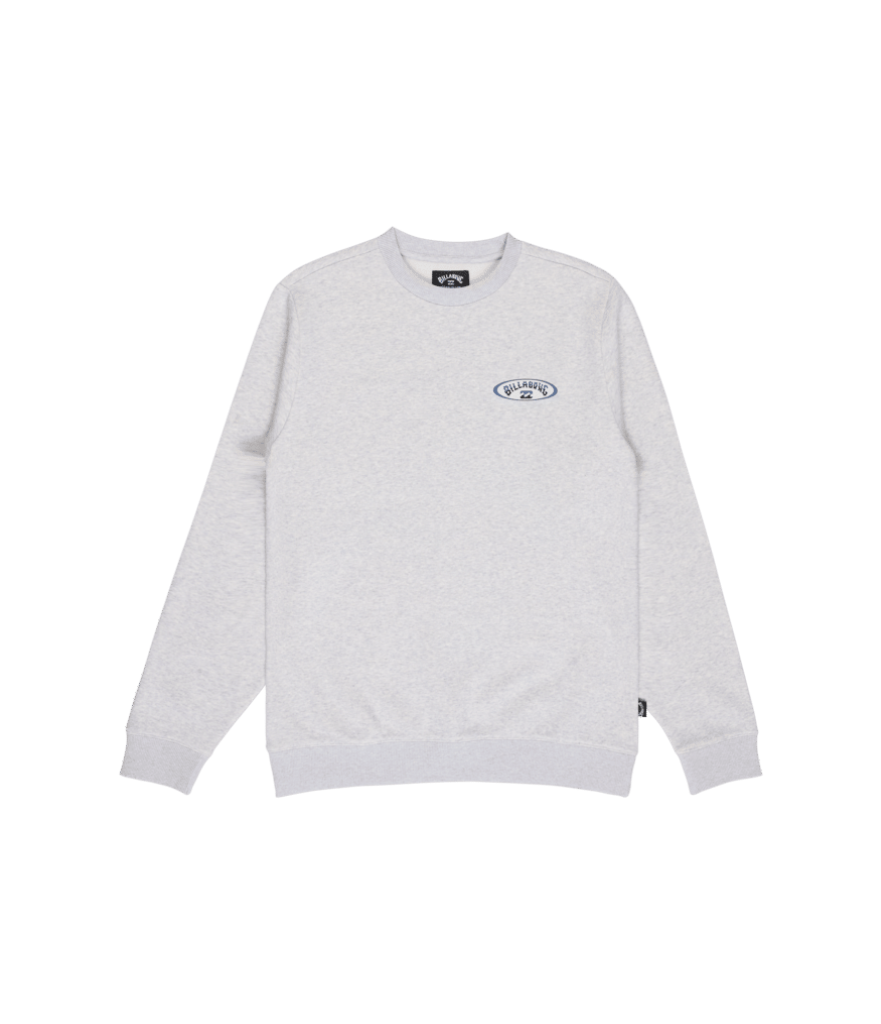 Billabong Men's Foundation Crew Sweatshirt – Grey (LGH)