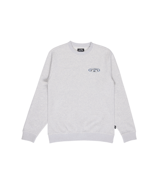 Billabong Men's Foundation Crew Sweatshirt – Grey (LGH)