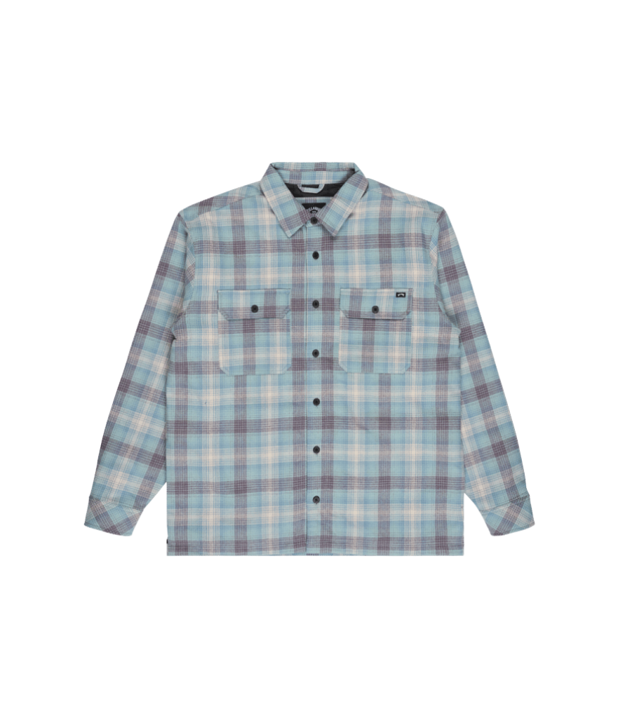 Billabong Men's Offshore Lined Overshirt – Blue Surf
