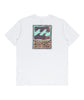 STAMP SHORT SLEEVE TEE  - WHITE