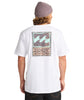 STAMP SHORT SLEEVE TEE  - WHITE