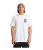 STAMP SHORT SLEEVE TEE  - WHITE