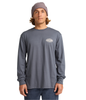 DIAMOND VISION LONG SLEEVE TEE - OMBRE BLUE