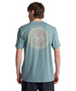 CRAYON WAVE SHORT SLEEVE TEE  - WASHED BLUE