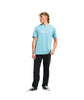 Billabong Men's Word Mark Short Sleeve T-Shirt – Blue (BKE0)