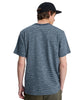 LOPAZ STRIPED SHORT SLEEVE POCKET TEE - DARK NAVY LOPAZ STRIPES